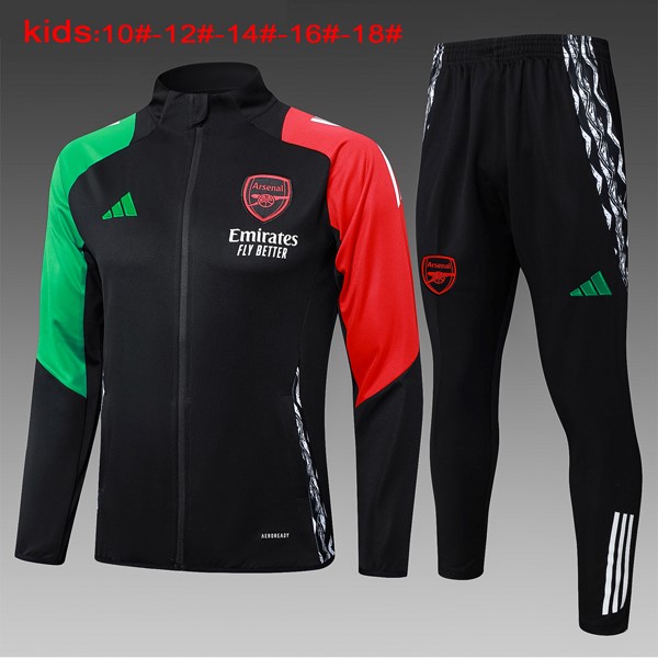 Ninos Chandal Arsenal 2024/25 Negro